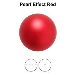Preciosa gyöngy. 8mm. Red. 1 szál (50db)